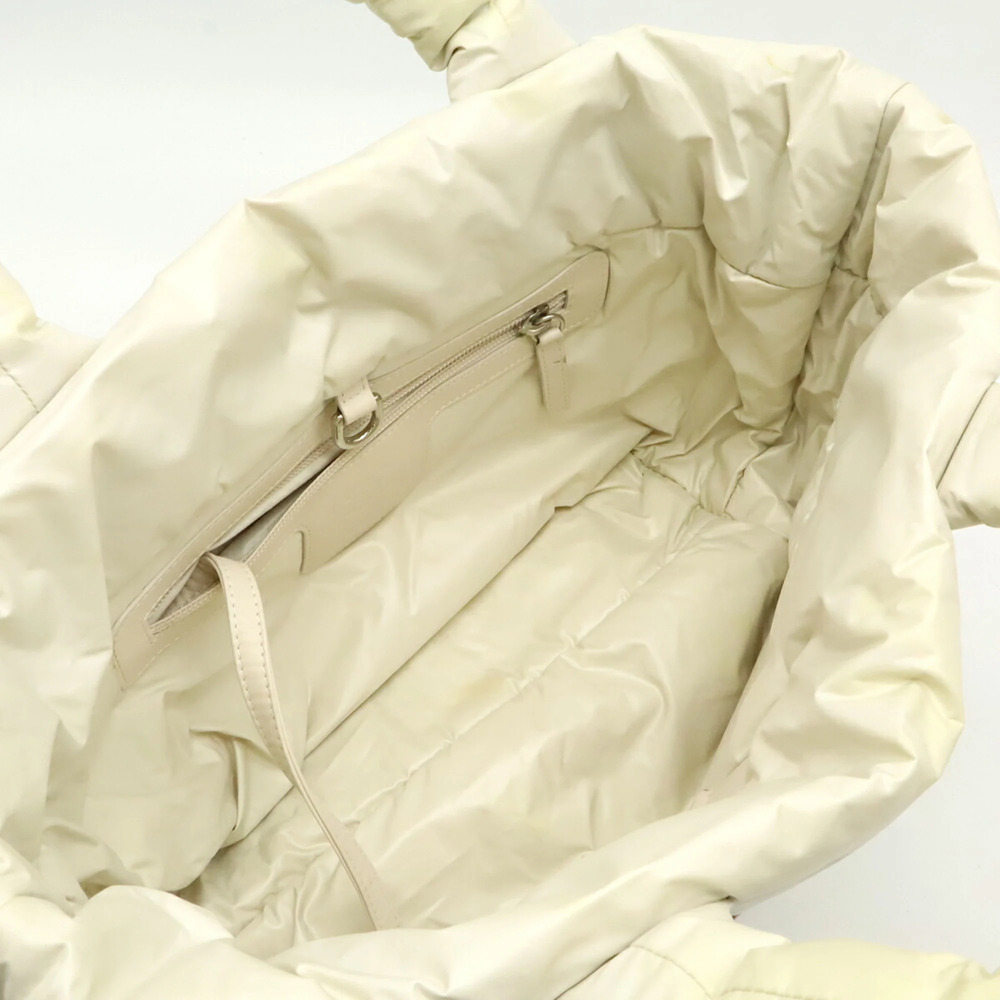 CHANEL White Leather Tote Bag - Picture 7 of 10